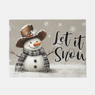 Tapis de Noël "Laissez tomber la neige" – Accueil