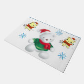 Tapis de Noël, Ourson (Incliné)
