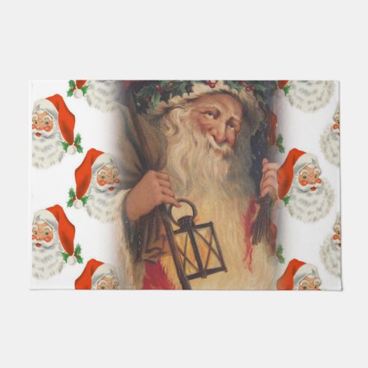 Tapis de Noël, Père Noël (Devant)