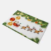 Tapis de Noël, Père Noël (Incliné)