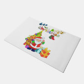 Tapis de Noël, Père Noël (Incliné)