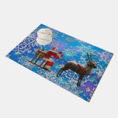 Tapis de Noël, Père Noël (Incliné)
