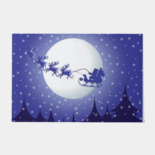 Tapis de Noël, Père Noël (Devant)