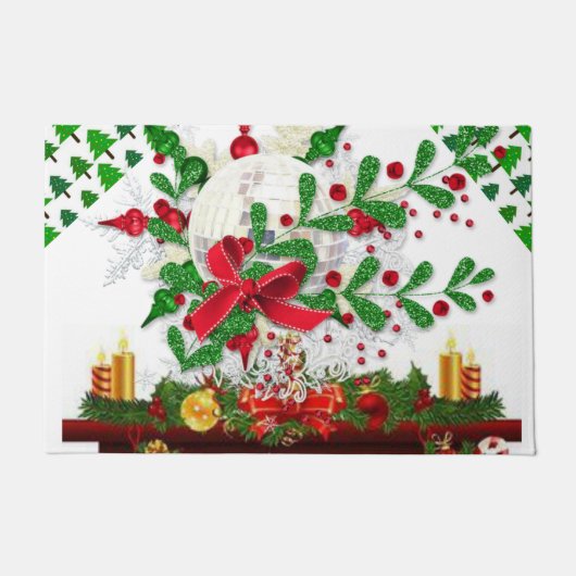Tapis de Noël pour porte (Devant)