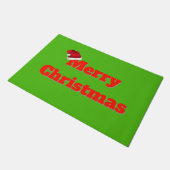 Tapis de Noël pour porte (Incliné)