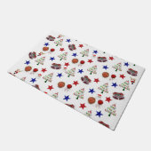Tapis de Noël pour porte (Incliné)