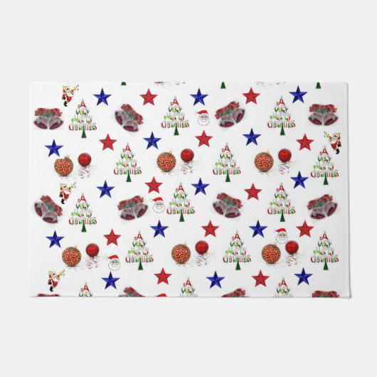 Tapis de Noël pour porte (Devant)