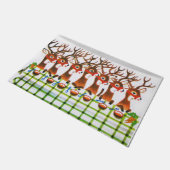 Tapis de Noël, Renne (Incliné)