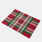 Tapis de Noël rouge gras (Incliné)