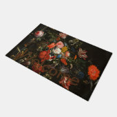 Tapis de porte à fleurs (Incliné)