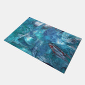 Tapis de porte abstrait Galaxy 1 (Incliné)