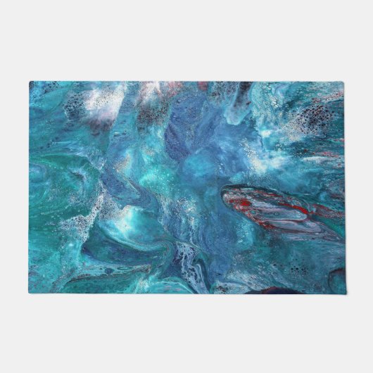 Tapis de porte abstrait Galaxy 1 (Devant)