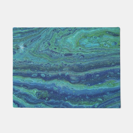 Tapis de porte abstrait Wabash 1 (Devant)