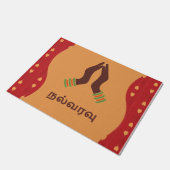 Tapis de porte - accueil - tamil (Incliné)