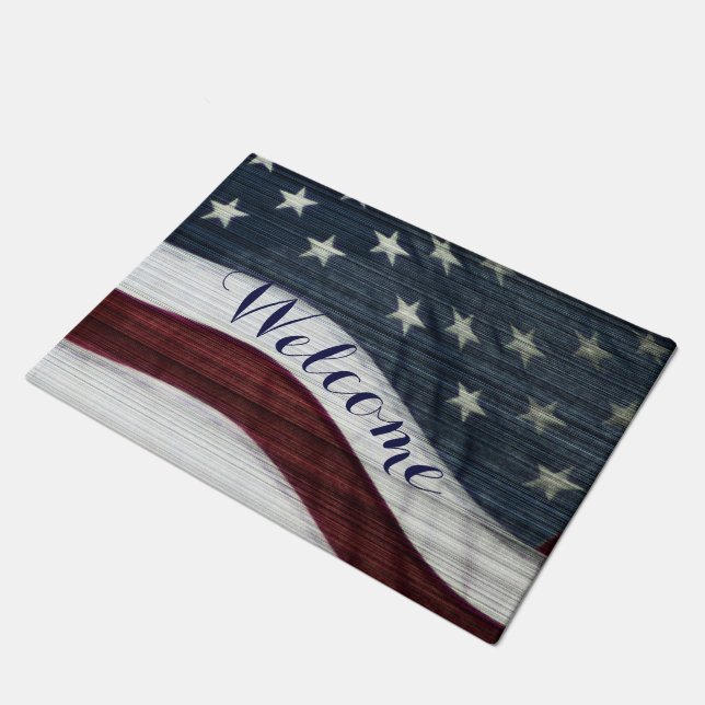 Tapis de porte americana rustique (Incliné)
