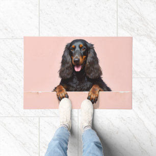 Tapis de porte Art Chien Afghan