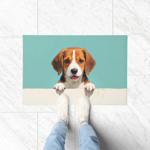 Tapis de porte Art Chien Beagle