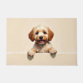 Tapis de porte Art Chien Cockapoo (Devant)