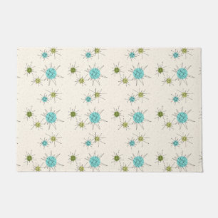 Tapis de porte atomique iconique de Starbursts