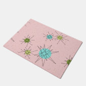 Tapis de porte atomique iconique rose de (Incliné)
