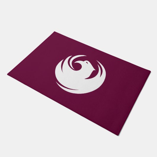 Tapis de porte avec le drapeau de la ville de Phoe (Incliné)