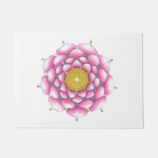 Tapis de porte avec Mandala Design (Devant)