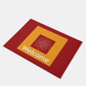 Tapis de porte avec Rangoli (Incliné)