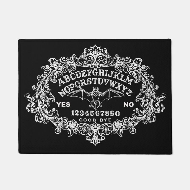 Tapis de porte baroque de conseil de sorcière (Devant)