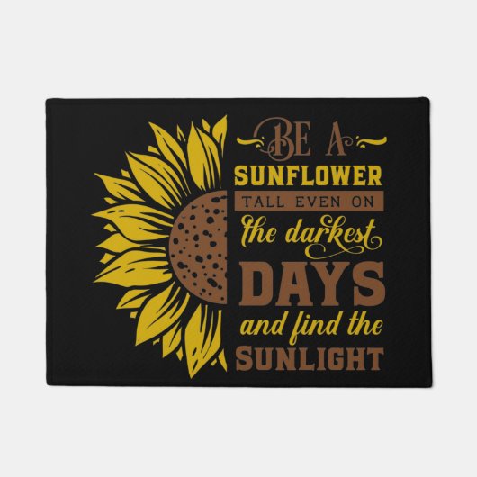 Tapis de porte Citation Tournesol (Devant)