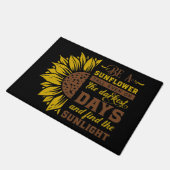 Tapis de porte Citation Tournesol (Incliné)
