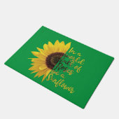 Tapis de porte Citation Tournesol (Incliné)