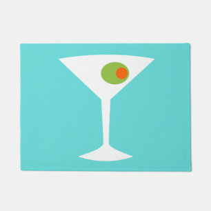 Tapis de porte classique de Martini de film