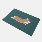 Tapis de porte Corgi volant (Incliné)