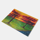 Tapis de porte couché de parties scintillant (Incliné)