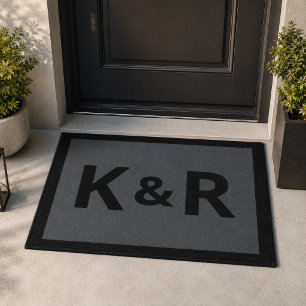 Tapis de porte couple Tapis de sol personnalisé