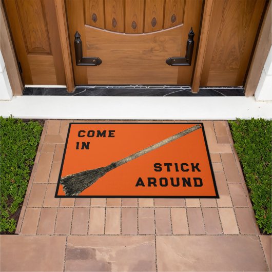 Tapis de porte créatif pour Halloween (De plein air)