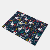 Tapis de porte d'alpaga (Incliné)