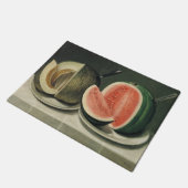 Tapis de porte d'art de "melons" (Incliné)