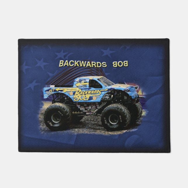 Tapis de porte de camion d'homme et d'un garçon (Devant)