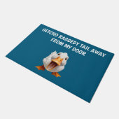 TAPIS DE PORTE DE CANARD PEKIN DRÔLE (Incliné)