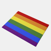 Tapis de porte de couleurs Rainbow (Incliné)