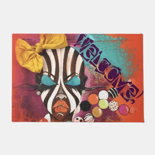 Tapis de porte de débutante ! (Devant)