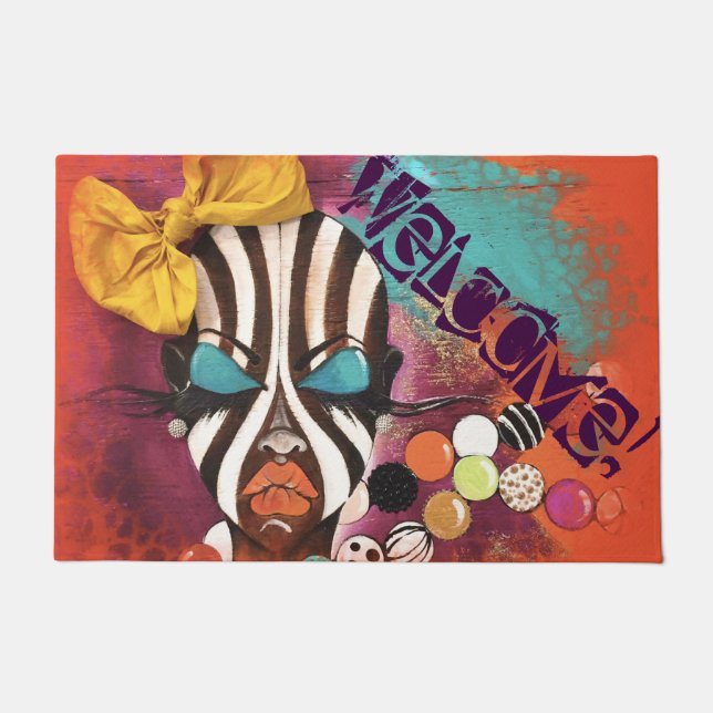 Tapis de porte de débutante ! (Devant)