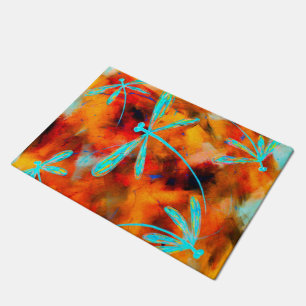 Tapis de porte de déménagement de désert de