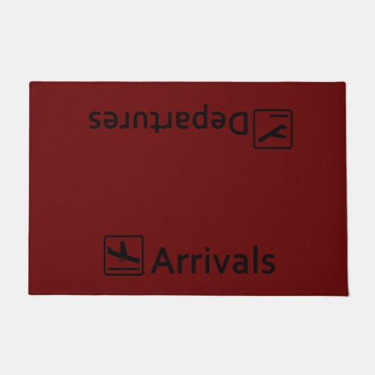 Tapis de porte de départs d'arrivées (Devant)