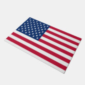 Tapis de porte de drapeau américain 24" x 36" (Incliné)