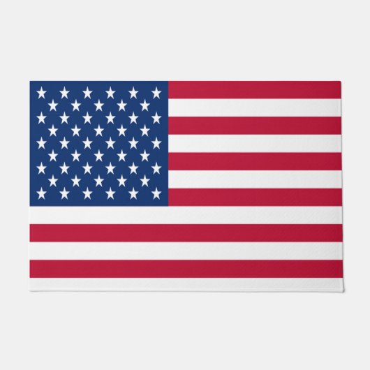 Tapis de porte de drapeau américain 24" x 36" (Devant)