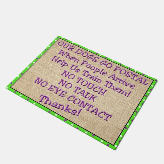 Tapis de porte de formation de chien (Incliné)