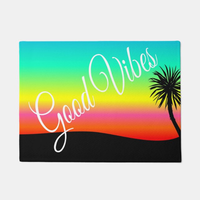 Tapis de porte de Good Vibes (Devant)
