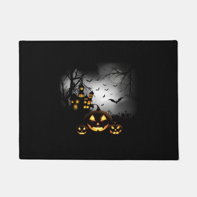 Tapis de porte de Halloween (Devant)